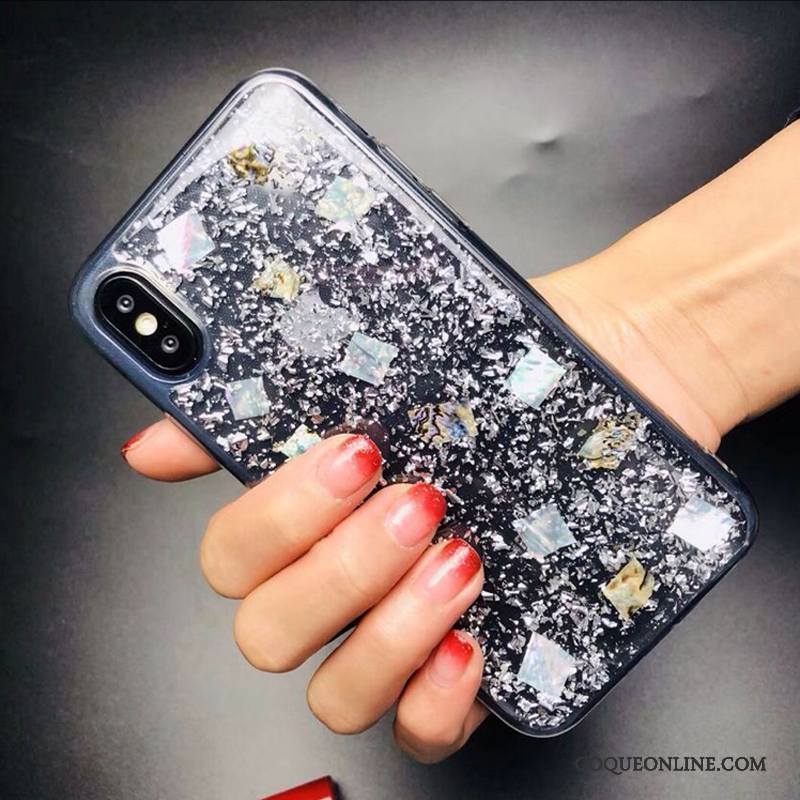 iPhone X Tout Compris Rose Incassable Coque De Téléphone Marque De Tendance Luxe Silicone