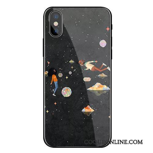 iPhone X Étui Coque De Téléphone Verre Amoureux Tout Compris Nouveau Protection