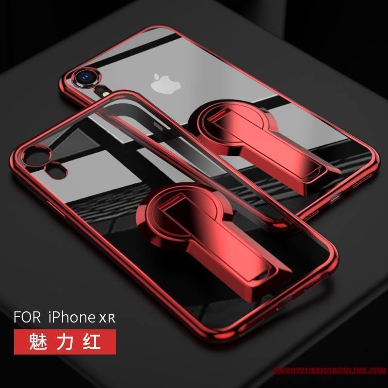 iPhone Xr Coque Créatif Ornements Suspendus Personnalité Nouveau Net Rouge Tout Compris Silicone