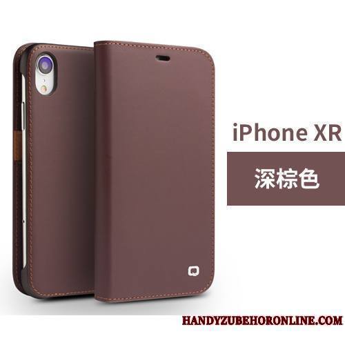 coque iphone xr cuir carte