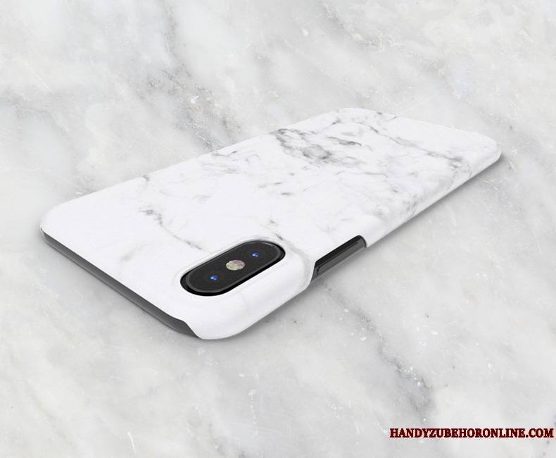 iPhone Xs Blanc Couleur Coque De Téléphone Protection Créatif Personnalité