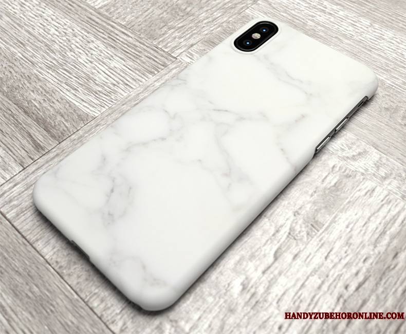 iPhone Xs Blanc Couleur Coque De Téléphone Protection Créatif Personnalité