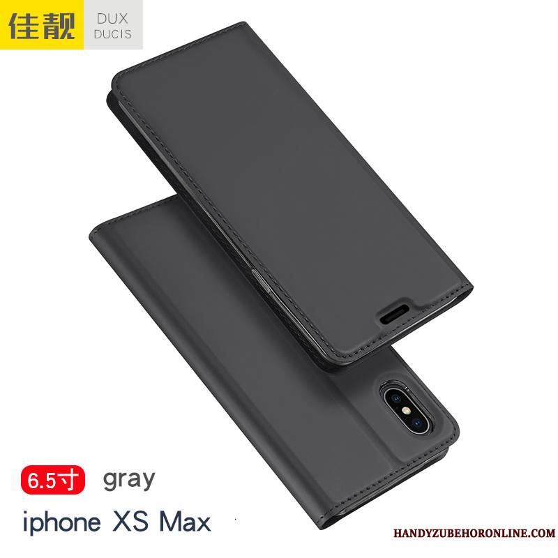 iPhone Xs Max Carte Téléphone Portable Housse Coque De Téléphone Étui Protection Incassable