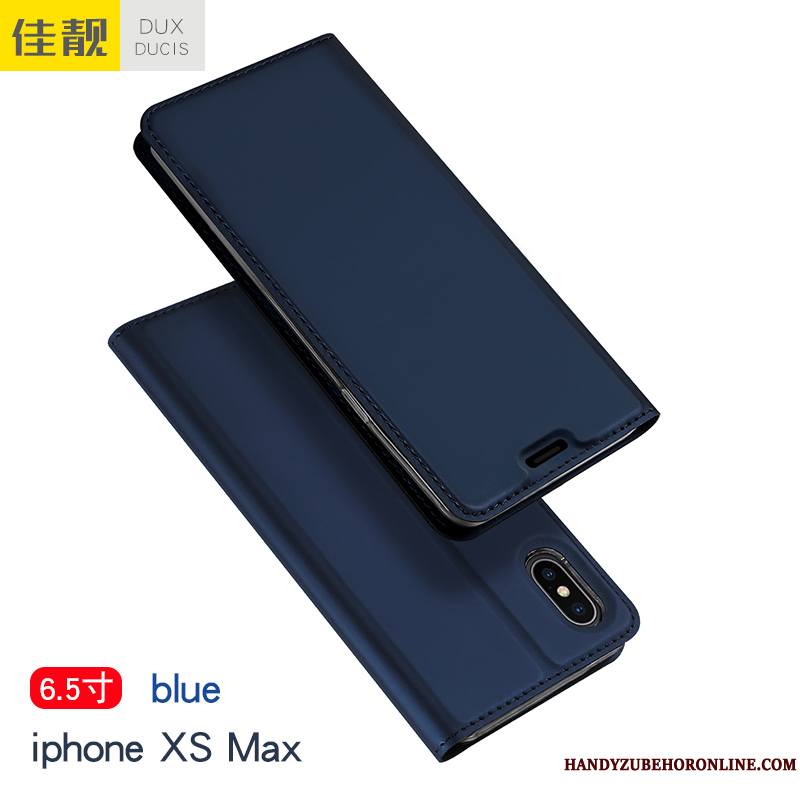 iPhone Xs Max Carte Téléphone Portable Housse Coque De Téléphone Étui Protection Incassable