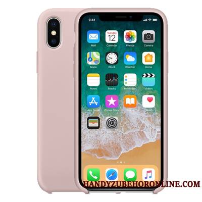 iPhone Xs Max Silicone Violet Étui Authentique Coque De Téléphone