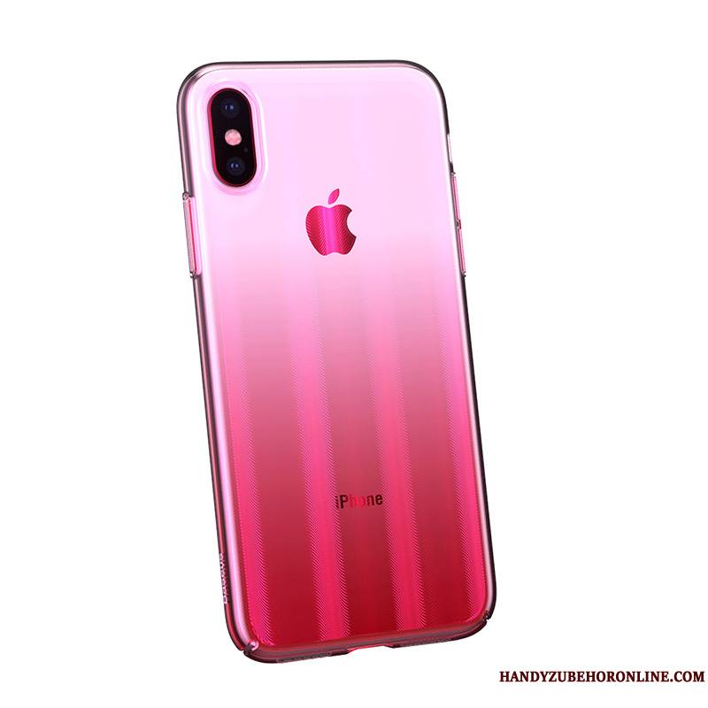 iPhone Xs Max Étui Protection Incassable Dégradé Coque De Téléphone Nouveau Bleu