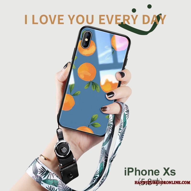 iPhone Xs Tout Compris Vintage Ornements Suspendus Coque De Téléphone Frais Nouveau Marque De Tendance