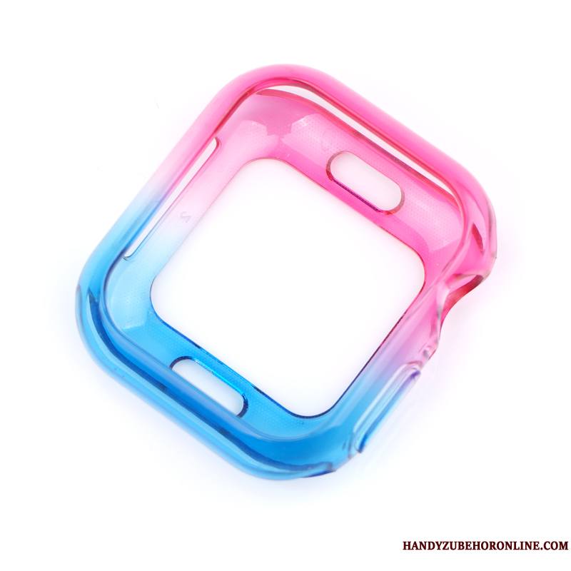 Apple Watch Series 1 Protection Personnalité Coque Incassable Dégradé Transparent Bleu