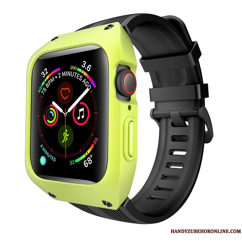 Apple Watch Series 1 Sport Protection Étui Noir Silicone Coque Marque De Tendance