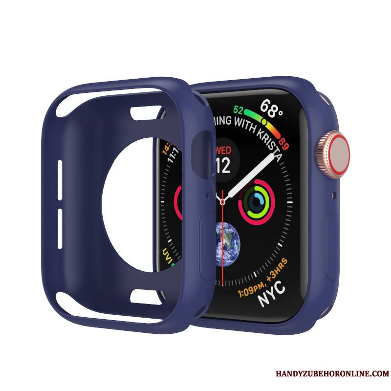 Apple Watch Series 2 Accessoires Tendance Bleu Incassable Silicone Coque Tout Compris