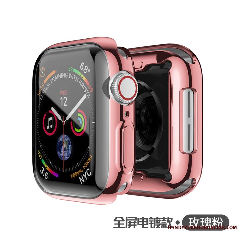 Apple Watch Series 2 Tout Compris Métal Protection Jours Coque Placage Transparent