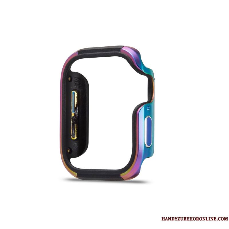 Apple Watch Series 3 Coloré Protection Alliage Étui Tendance Coque Silicone