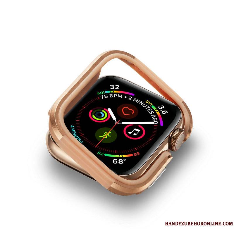 Apple Watch Series 4 Incassable Coque Protection Border Métal