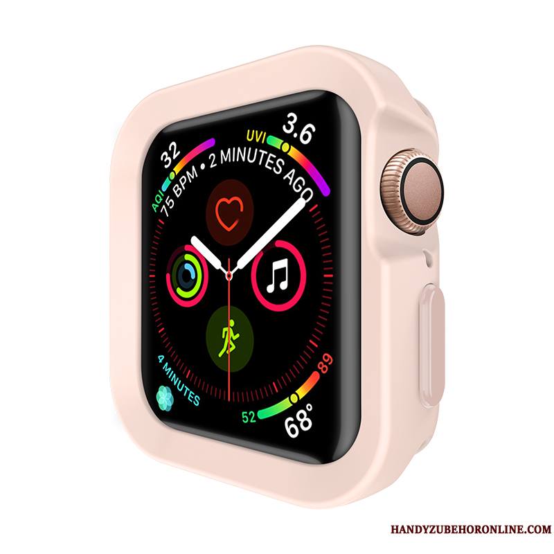 Apple Watch Series 4 Étui Protection Silicone Incassable Coque Sport Rose