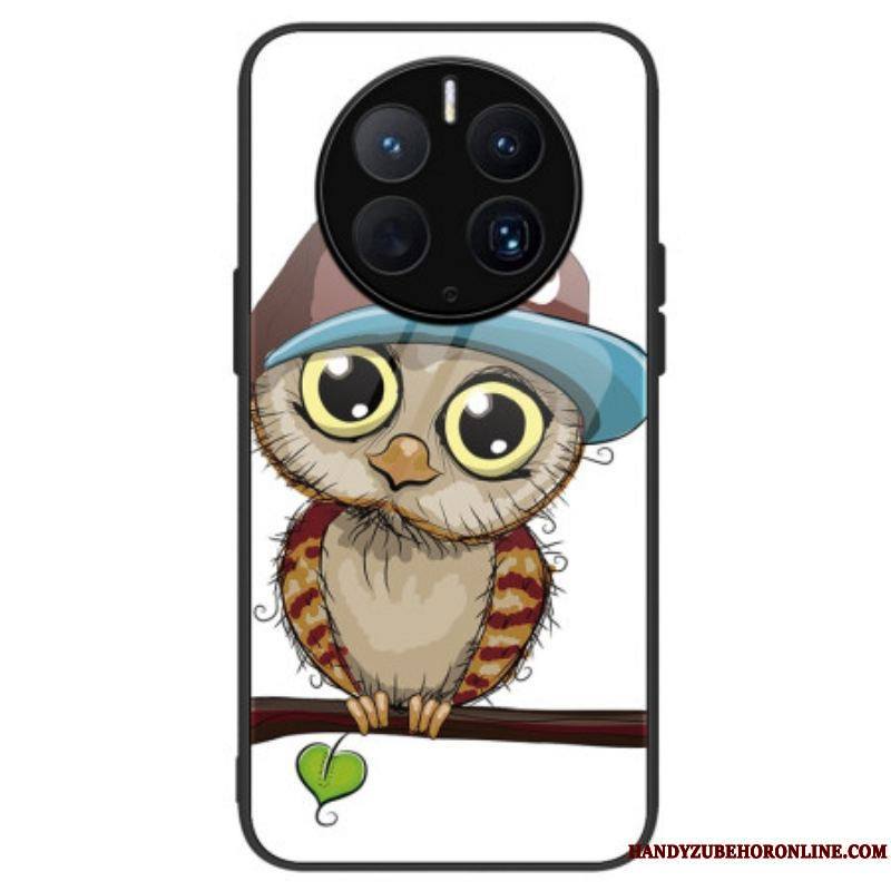 Coque Huawei Mate 50 Pro Verre Trempé Bad Hibou