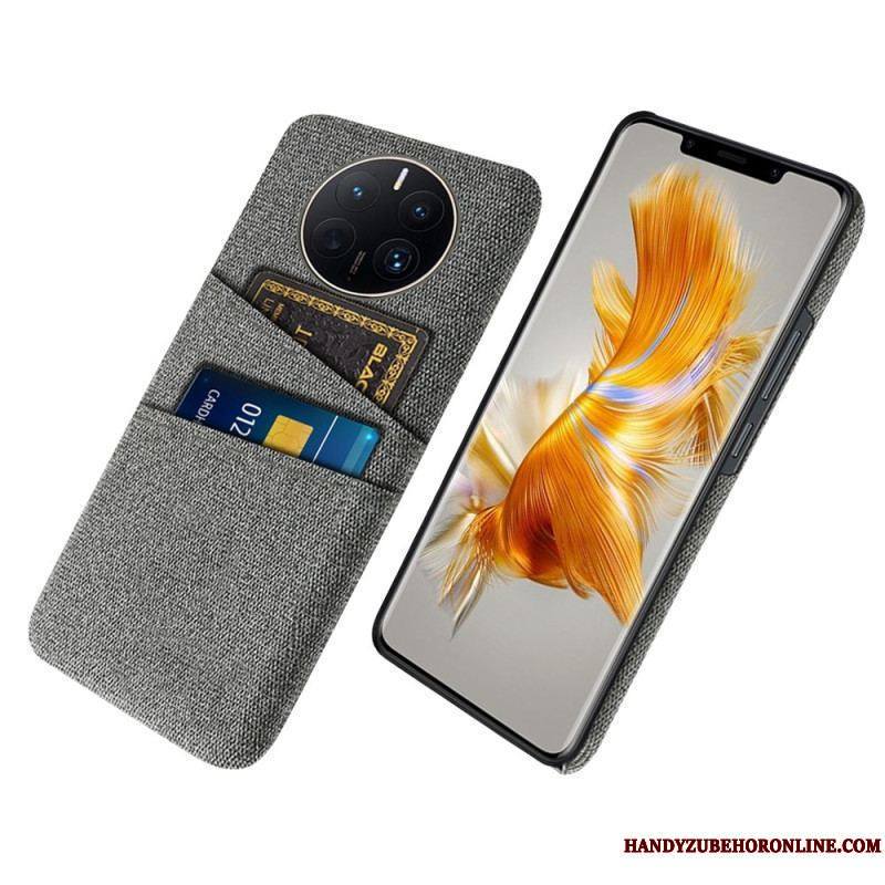 Coque Huawei Mate 50 ProTissu Porte-Cartes