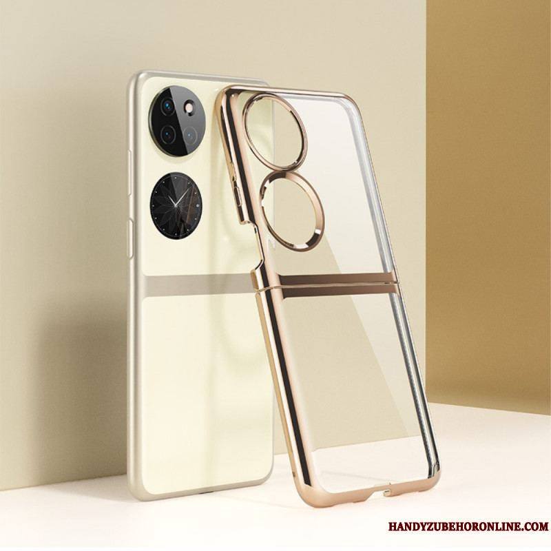 Coque Huawei P50 Pocket Transparente Colorée