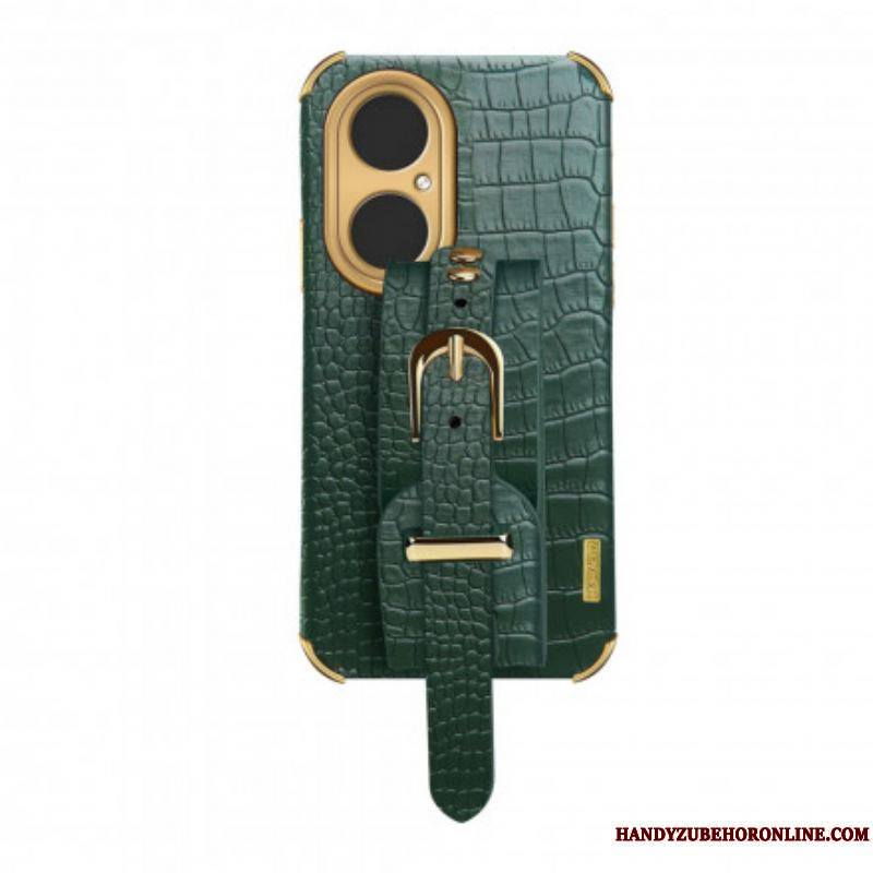 Coque Huawei P50 Pro Croco Bracelet