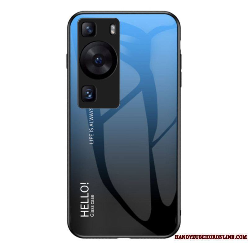 Coque Huawei P60 Pro Verre Trempé Hello