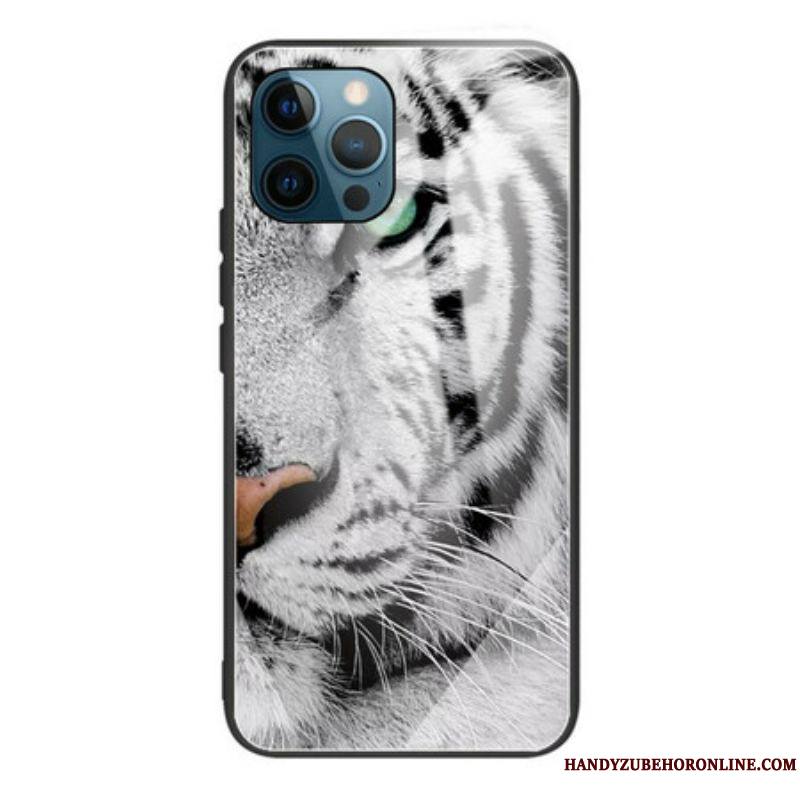 Coque IPhone 13 Pro Max Verre Trempé Tigre