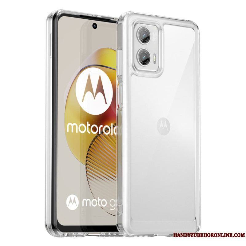 Coque Moto G73 5G Hybride Transparente