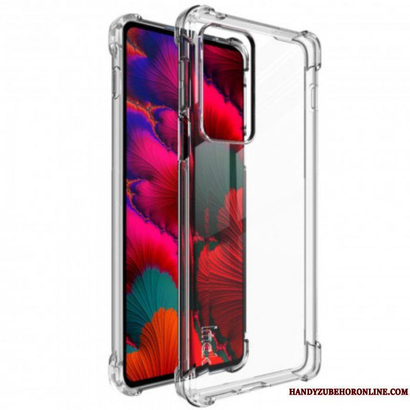 Coque Motorola Edge 20 Pro Transparente avec Film Écran IMAK