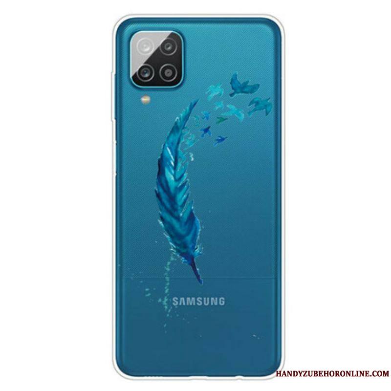 Coque Samsung Galaxy A12 / M12 Belle Plume