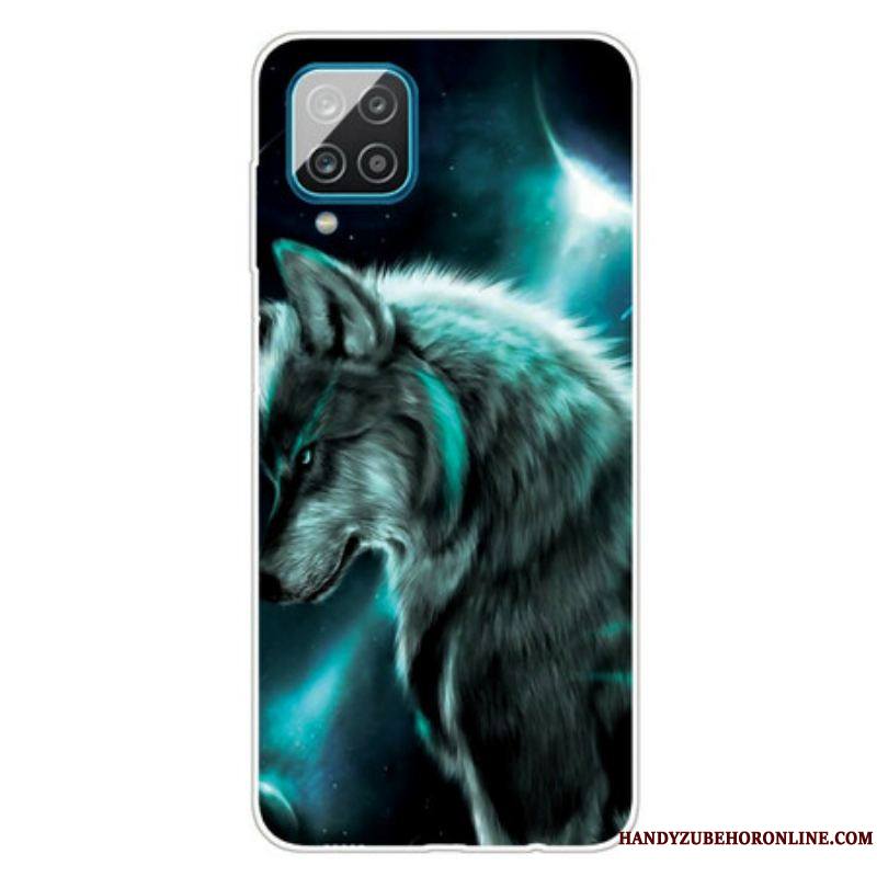 Coque Samsung Galaxy A12 / M12 Loup Royal