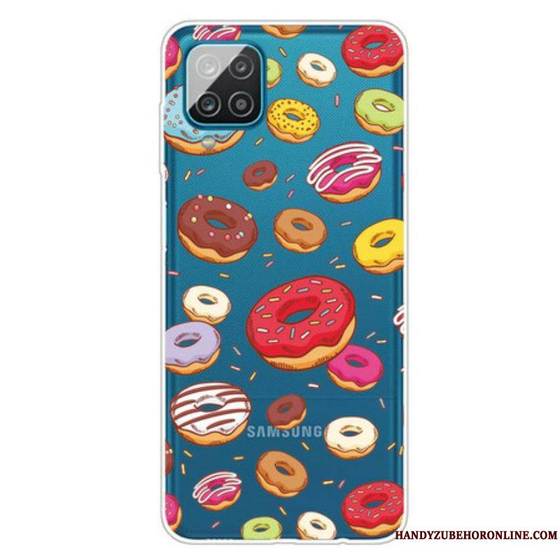 Coque Samsung Galaxy A12 / M12 Love Donuts