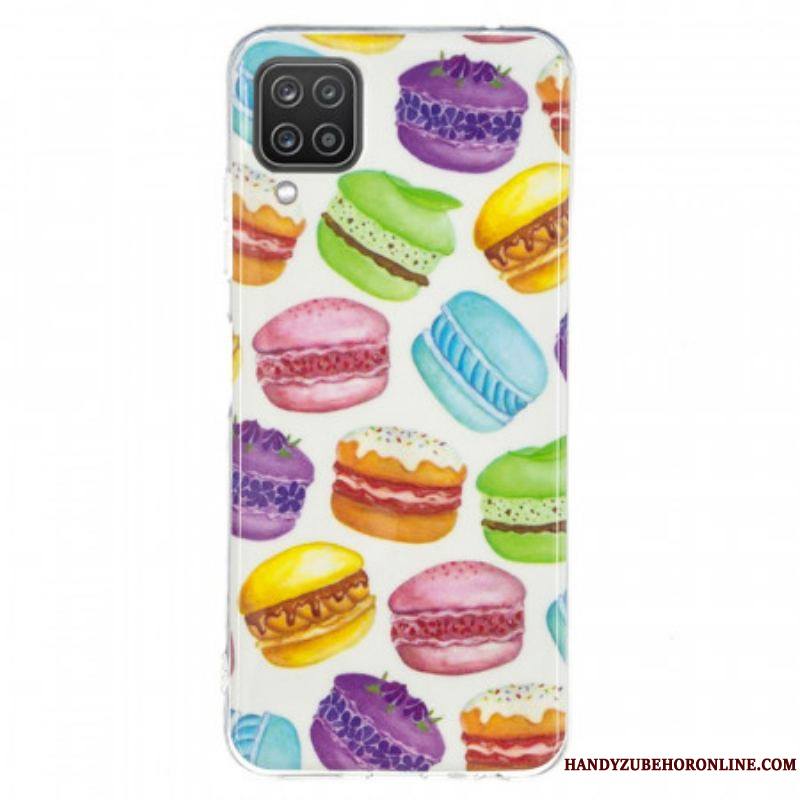 Coque Samsung Galaxy A12 / M12 Macarons Fluorescente