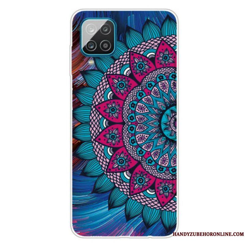 Coque Samsung Galaxy A12 / M12 Mandala Coloré