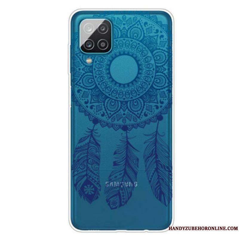 Coque Samsung Galaxy A12 / M12 Mandala Floral Unique