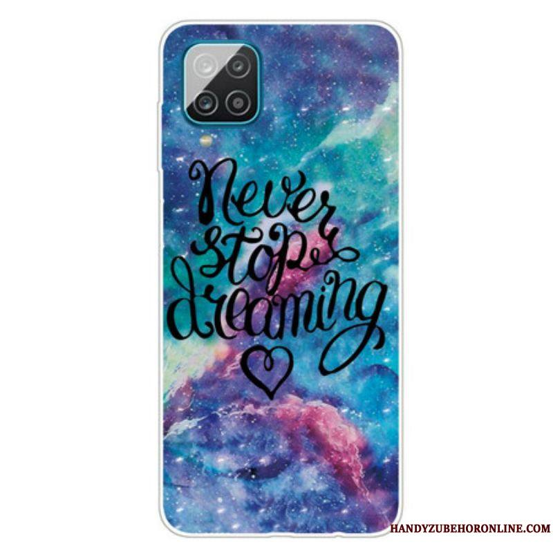 Coque Samsung Galaxy A12 / M12 Never Stop Dreaming