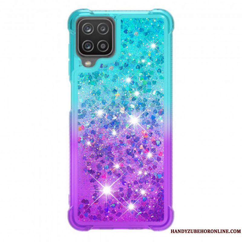 Coque Samsung Galaxy A12 / M12 Paillettes Colors