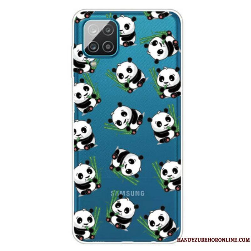 Coque Samsung Galaxy A12 / M12  Petits Pandas