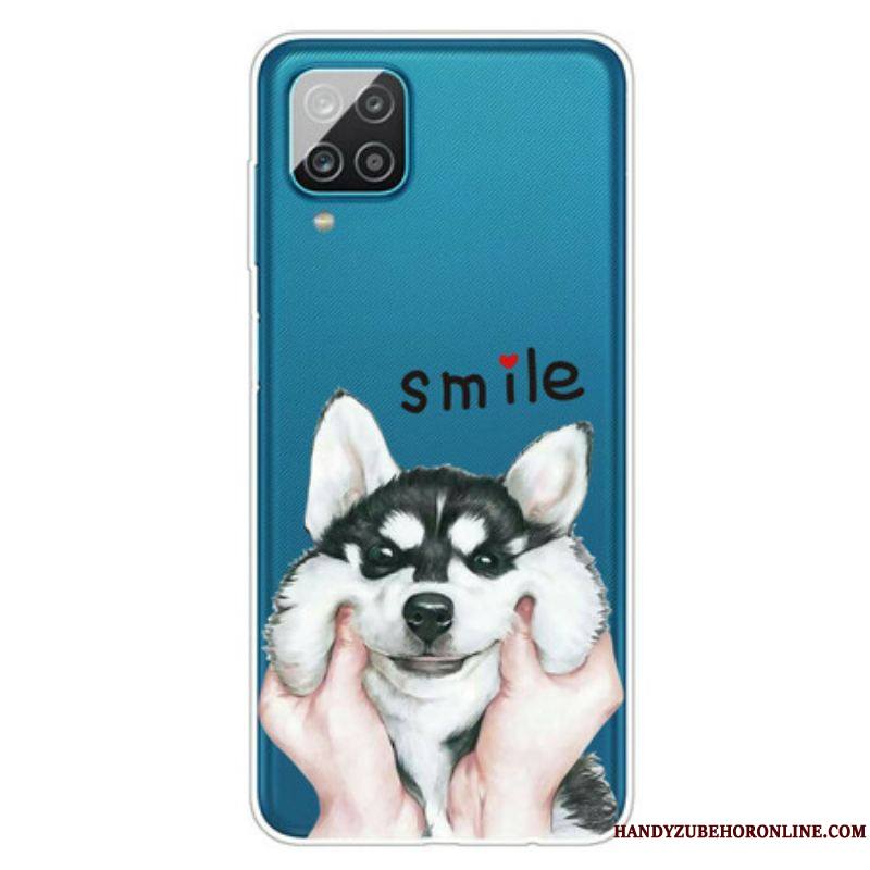 Coque Samsung Galaxy A12 / M12 Smile Dog