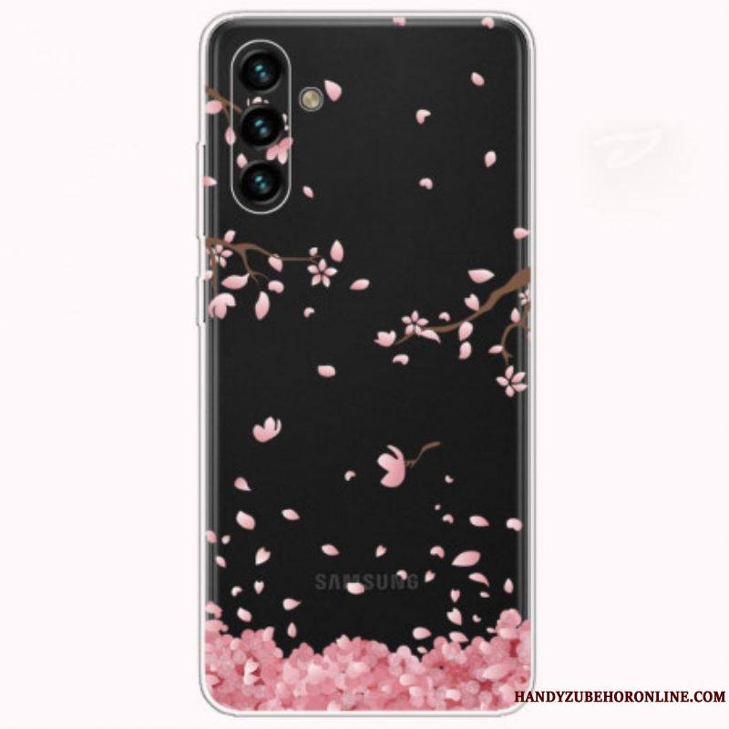 Coque Samsung Galaxy A13 5G / A04s Branches à Fleurs