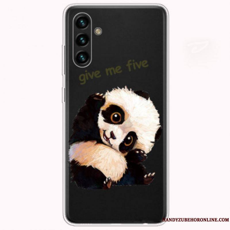 Coque Samsung Galaxy A13 5G / A04s Panda Give Me Five