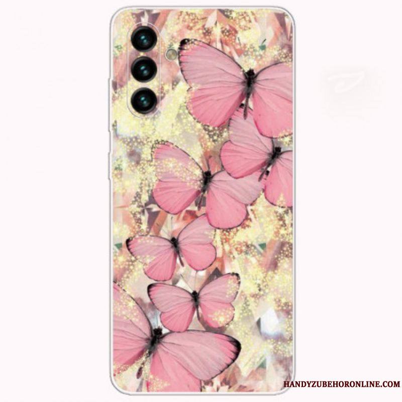 Coque Samsung Galaxy A13 5G / A04s Papillons Papillons