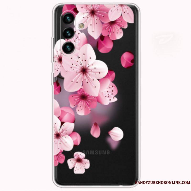 Coque Samsung Galaxy A13 5G / A04s Petites Fleurs Roses