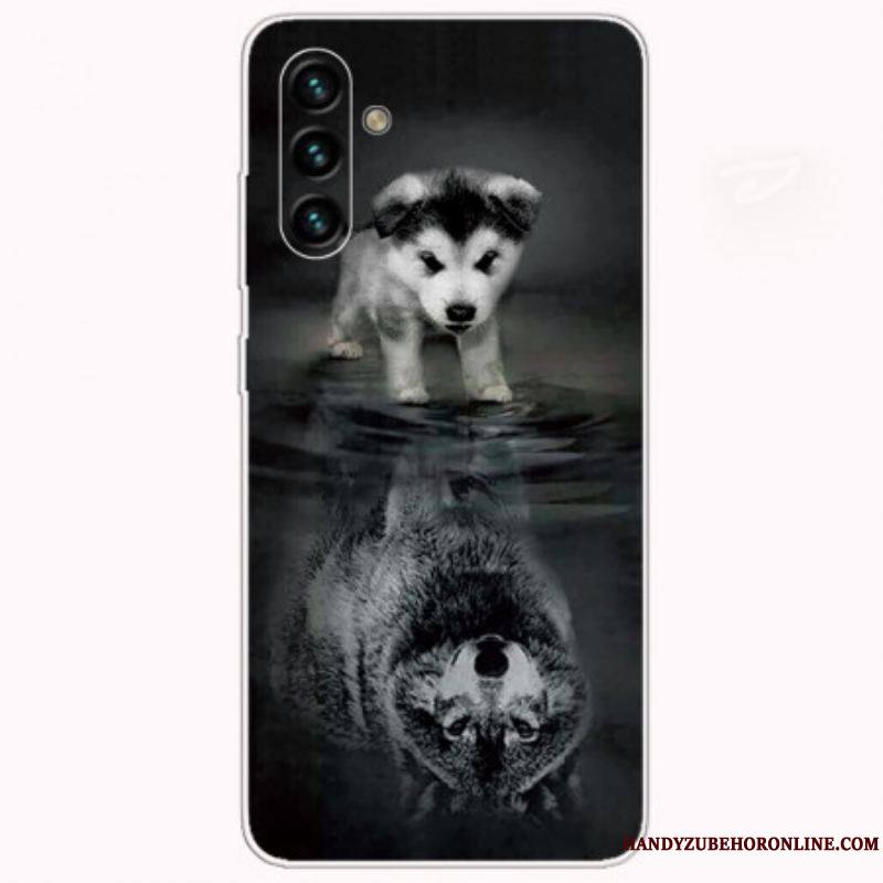 Coque Samsung Galaxy A13 5G / A04s Rêve de Chiot