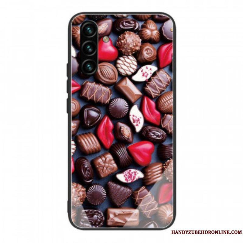 Coque Samsung Galaxy A13 5G / A04s Verre Trempé Chocolat