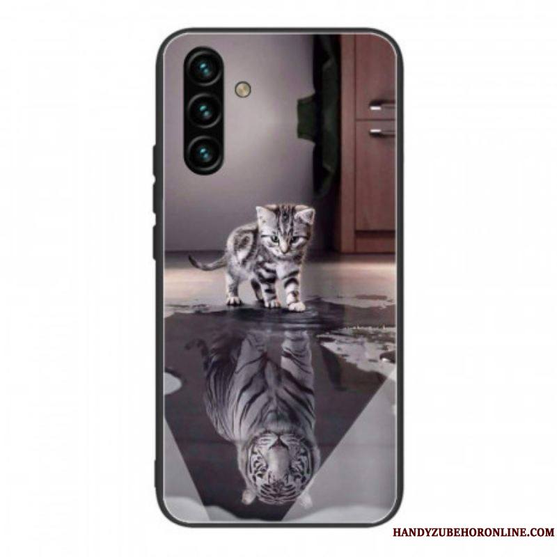 Coque Samsung Galaxy A13 5G / A04s Verre Trempé Ernest le Tigre