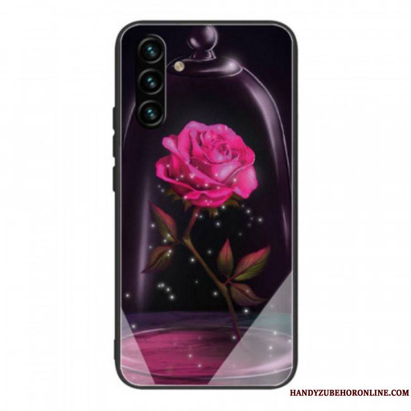 Coque Samsung Galaxy A13 5G / A04s Verre Trempé Rose Magique