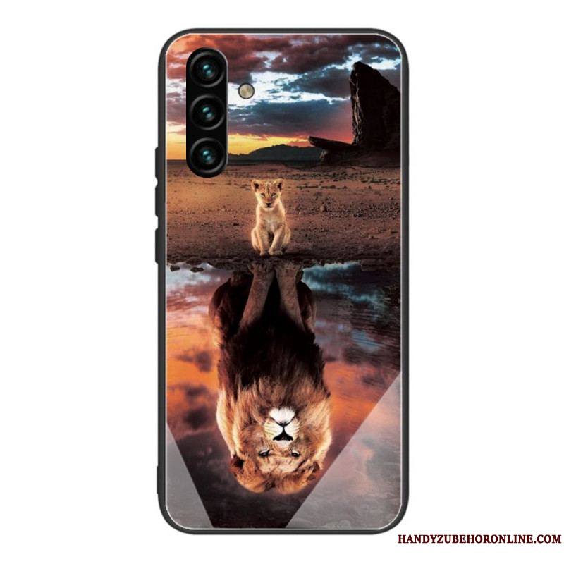 Coque Samsung Galaxy A13 5G / A04s Verre Trempé Rêve de Lionceau