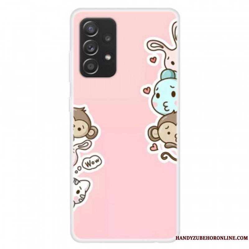 Coque Samsung Galaxy A13 Animaux Wow