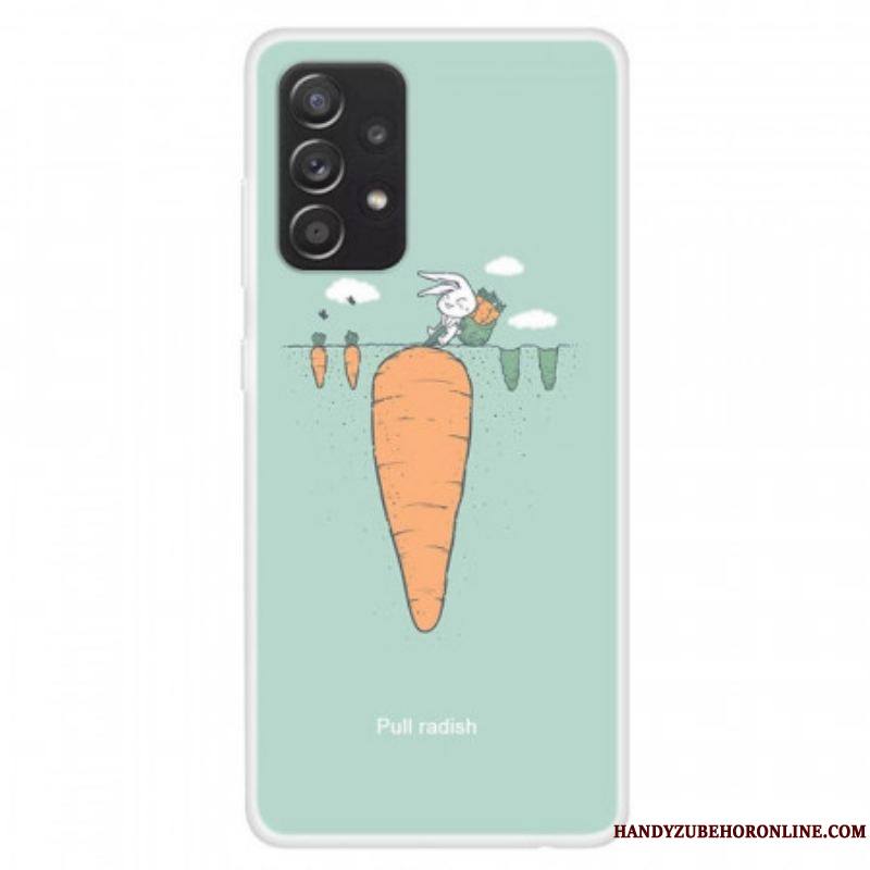 Coque Samsung Galaxy A13 Lapin au Jardin