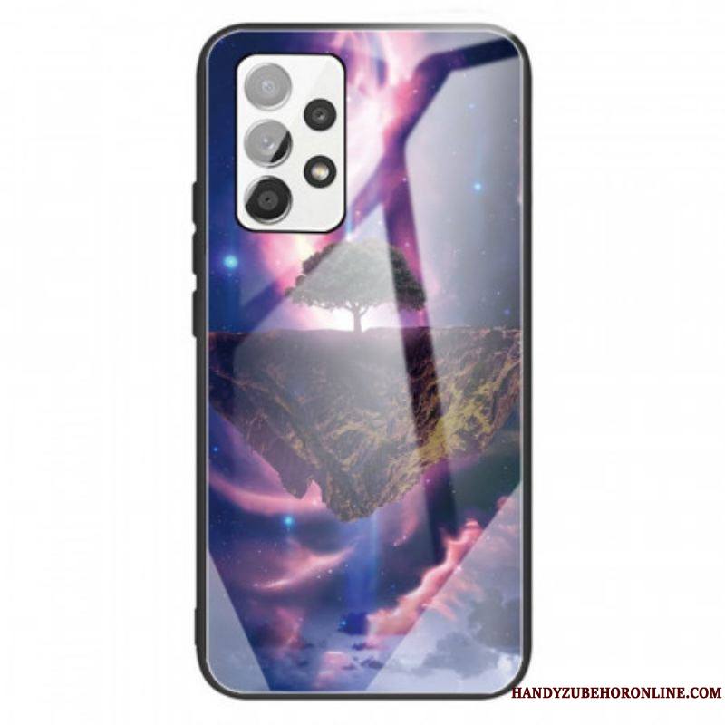 Coque Samsung Galaxy A13 Verre Trempé Arbre du Monde