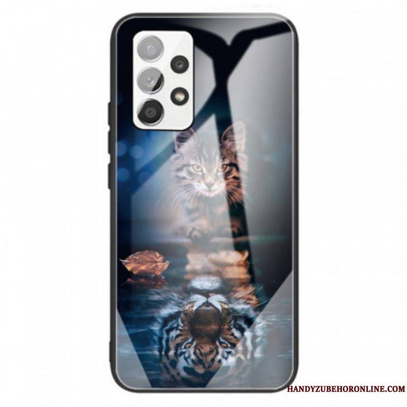 Coque Samsung Galaxy A13 Verre Trempé Mon Tigre