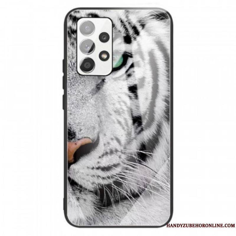 Coque Samsung Galaxy A13 Verre Trempé Tigre